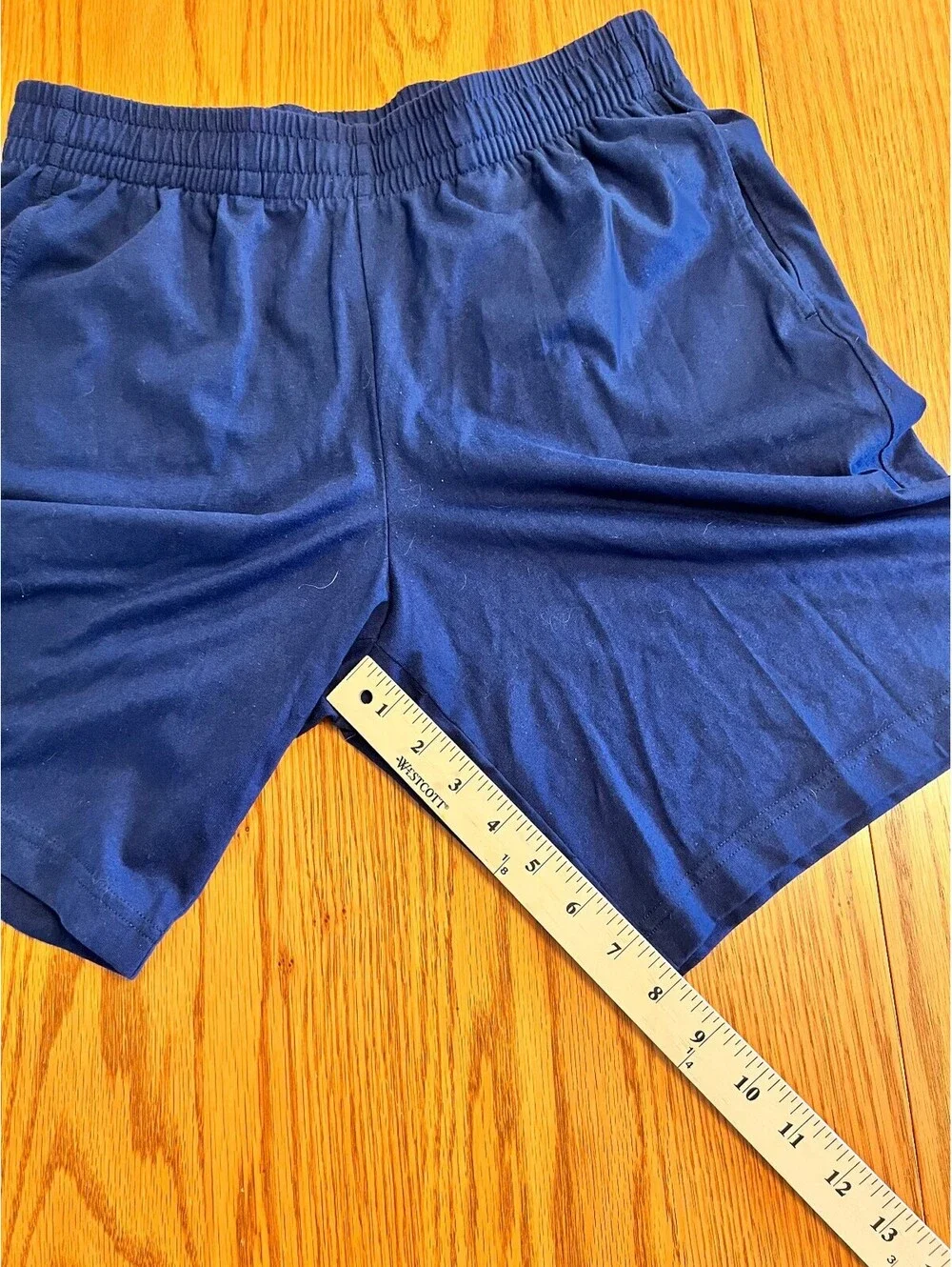 TEK GEAR Essential Gear Men's Navy Blue Casual Shorts Medium
